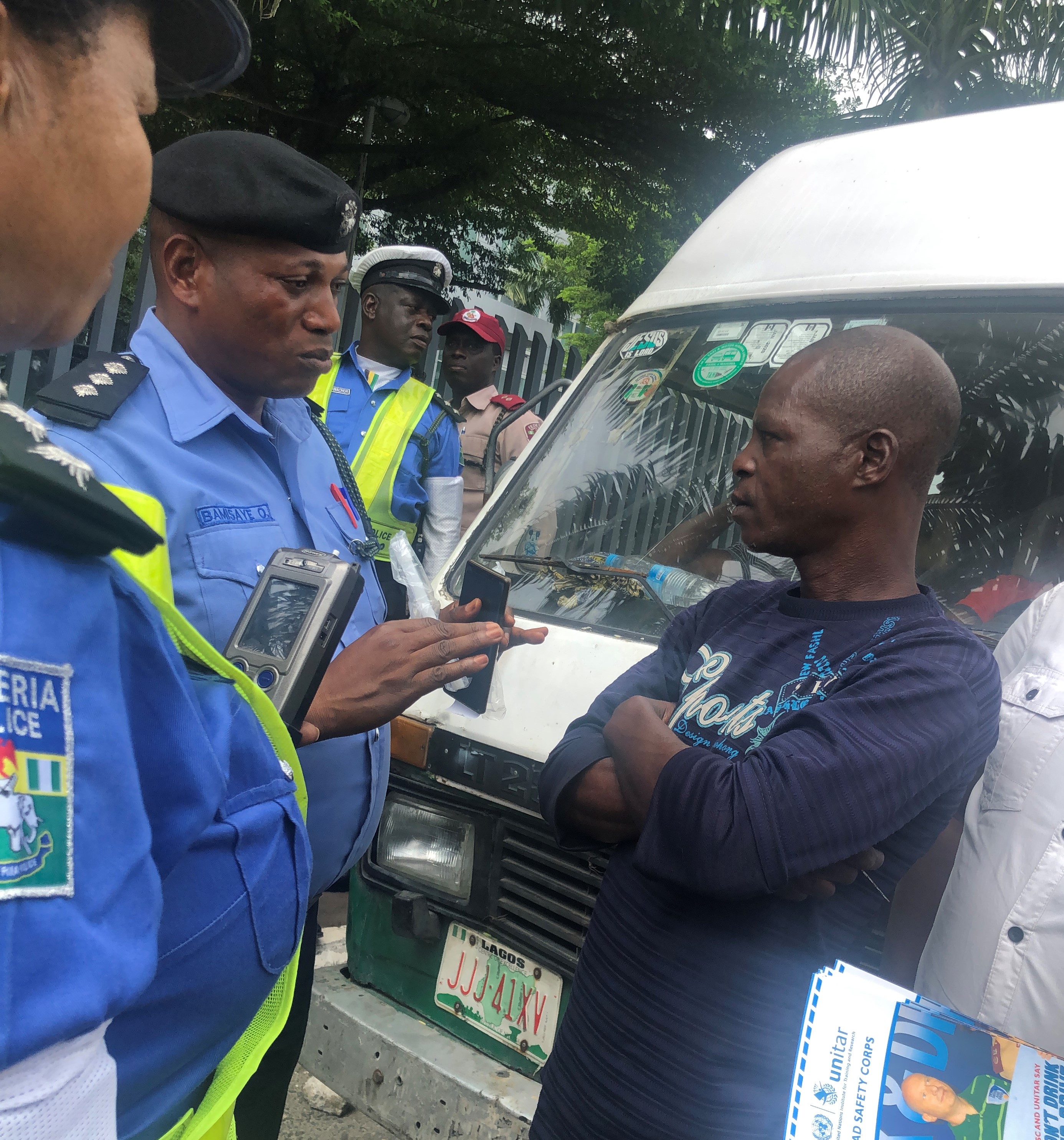 Training Officials From Federal Road Safety Corps To Implement High Visibility Enforcement